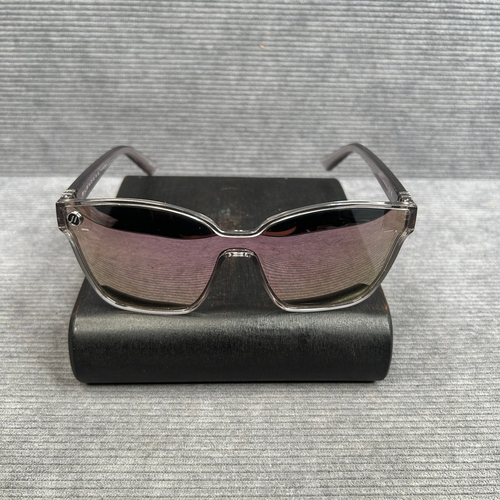 Blenders Buttertron Fog Polarized Y2k Sunglasses Grey Square Cat Eye Women